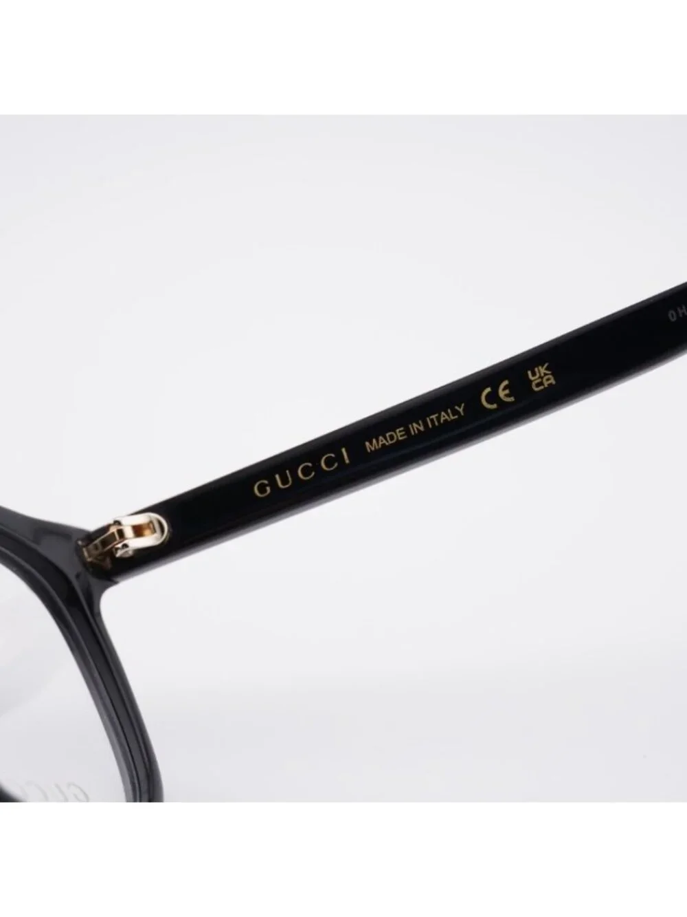 Gucci GG1816O 005 Eyeglasses Black 54mm Cat Eye Frame